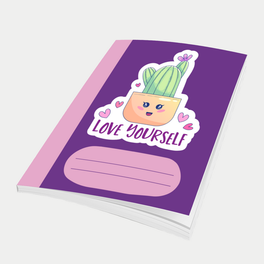 Love Yourself Kids Wide Ruled Notebook for KDP