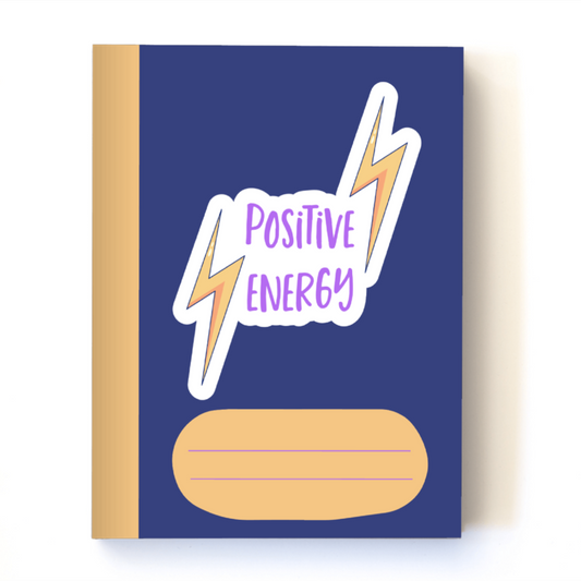 Positive Energy Kids Wide Ruled Notebook for KDP