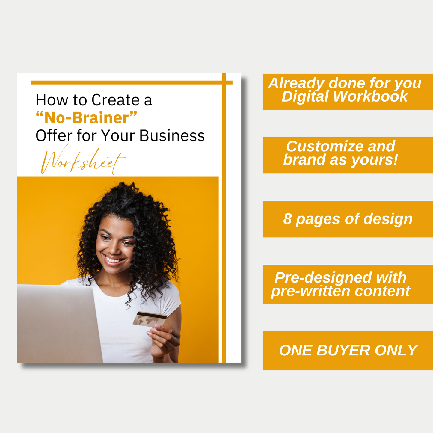 How to Create a “No-Brainer” Offer for Your Business - Worksheet
